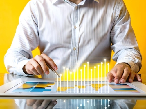 person-analyzing-data-glossy-surface-concept-as-person-analyzing-data-glossy-surface-highl_980716-506229